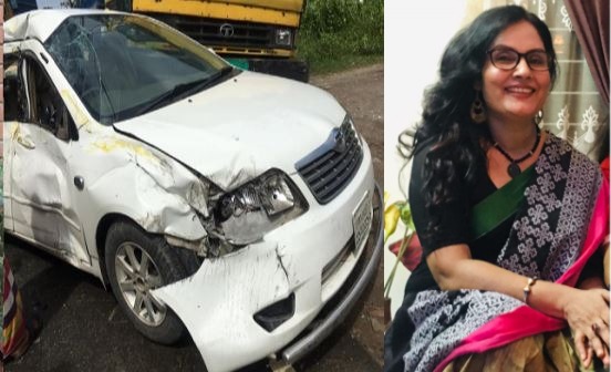 Khusi hurt while meeting with accident on her way to shoot